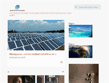 Tablet Screenshot of journaldeleconomie.com